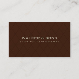 MASCULINE BUSINESS CARD :: simply smart 8