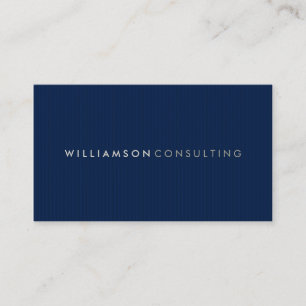 MASCULINE CARTE DE VISITE :: pinstripe simple 4