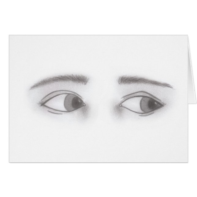 Masculine des yeux (Devant horizontal)