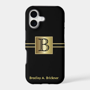 Masculine Executive Style   DIY Monogram