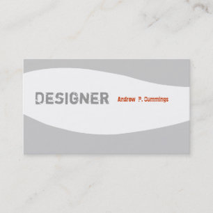 Masculine Guy Minimal  Designer Designs Business Card