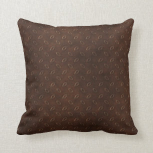 Masculine Manly Grungy Metal Diamond Plated Art Throw Pillow