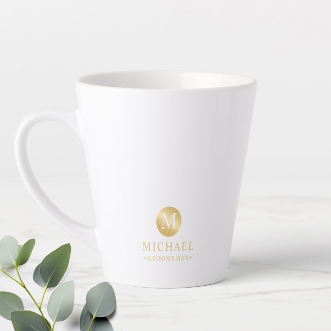 Masculine Or Personnalisé Groomsmen Café Mug (Créateur téléchargé)