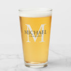 Masculine Personalized Monogram and Name Groomsmen