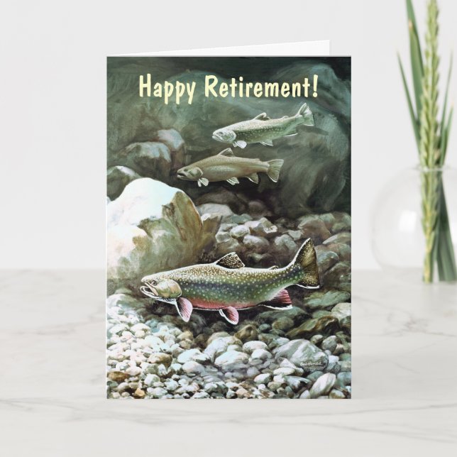 Masculine Retirement Card - Customizable (Front)