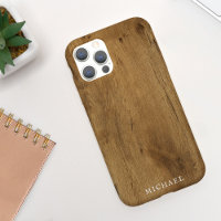 Masculine Rustic Wood Personalized w/ Name