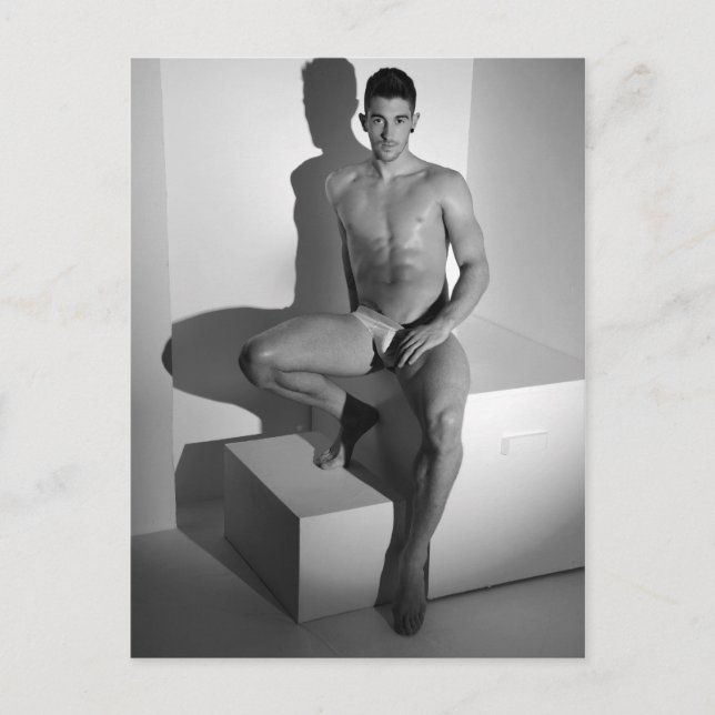 Masculine Sensuality #2 Postcard (Front)