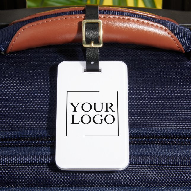 Masculine Simple Professional Personalized Logo Luggage Tag (Front Insitu 2)