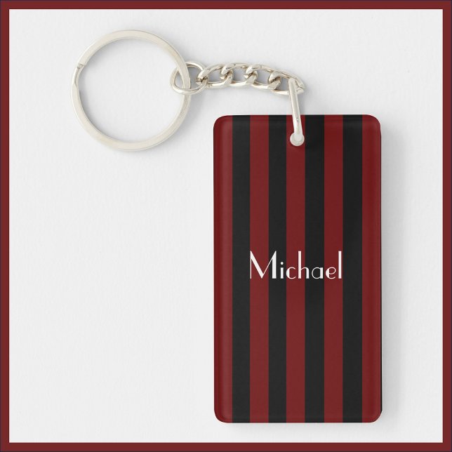 Masculine Striped Keychain (Creator Uploaded)