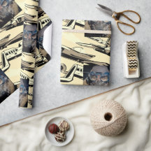 Masculine Style Illustrated Planes Personalized