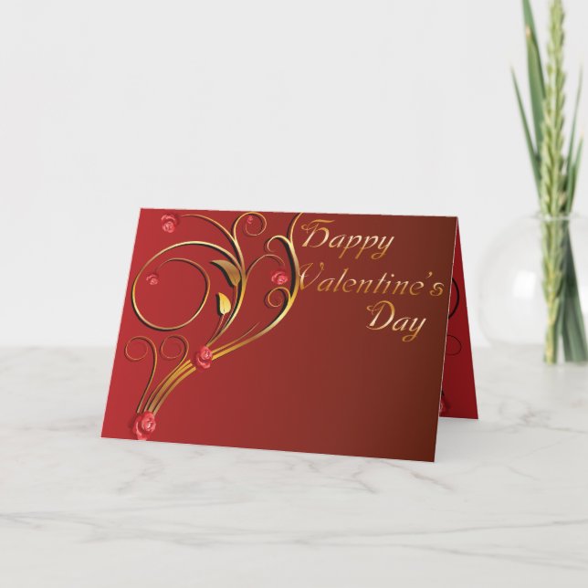 Masculine Valentine Card (Front)