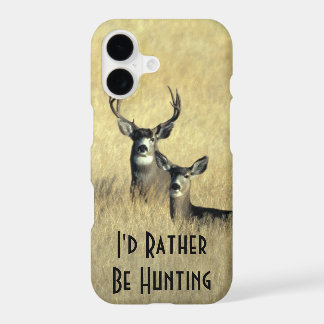 Masculine White Tail Mule Deer Buck Doe