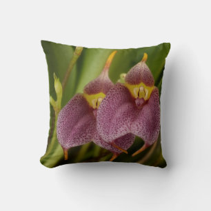 Masdevallia Throw Pillow