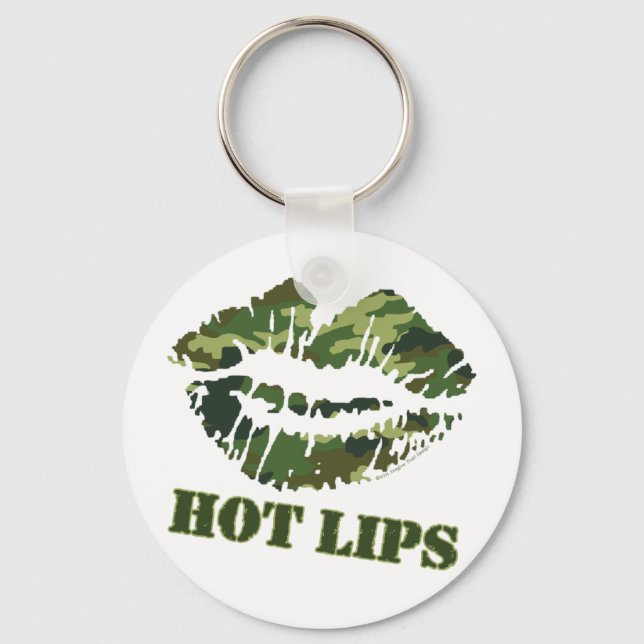 MASH Hot Lips Keychain (Front)