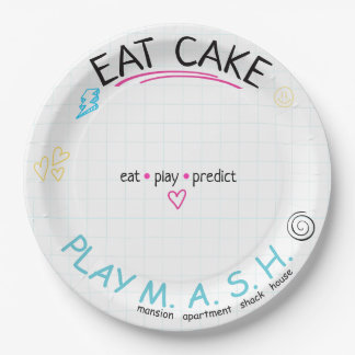 MASH Party Kit 90s Tween Birthday Sleepover Paper Plate