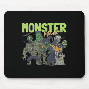 Mash Vintage Ghost Halloween Funny Mouse Pad
