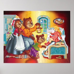 Masha and 3 bears poster