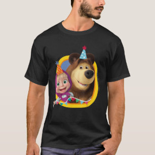 Masha and the Bear Party Mood T-Shirt