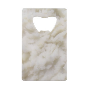 Mashed Potatoes Credit Card Bottle Opener