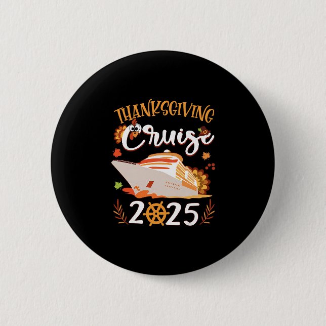 Mashed Potatoes Funny Thanksgiving Christmas Dinin 2 Inch Round Button (Front)