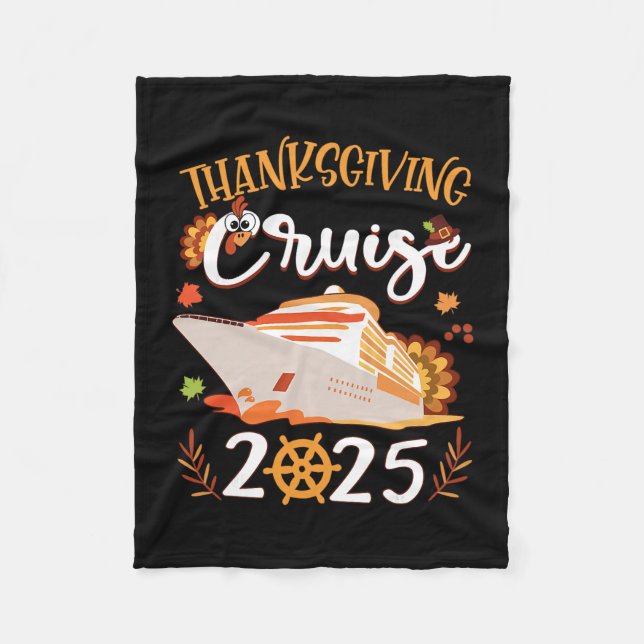 Mashed Potatoes Funny Thanksgiving Christmas Dinin Fleece Blanket (Front)