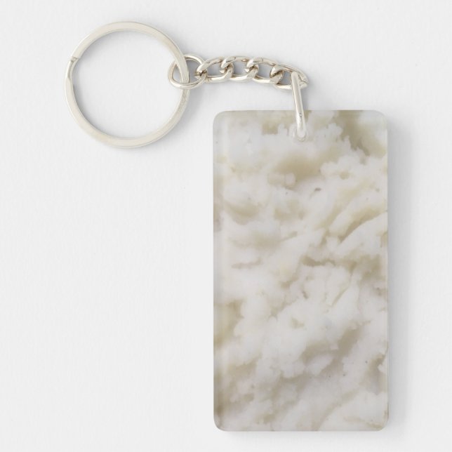 Mashed Potatoes Keychain (Front)