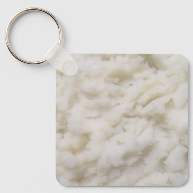 Mashed Potatoes Keychain (Front)