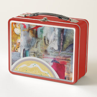 Mashed Potatoes Metal Lunch Box