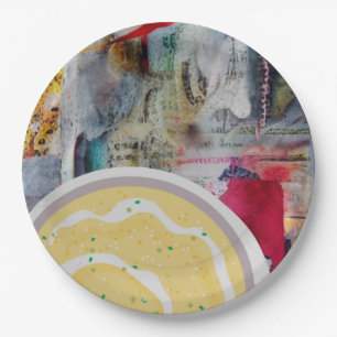 Mashed Potatoes Paper Plate