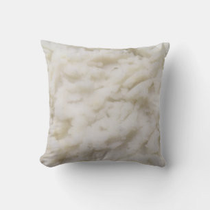 Mashed Potatoes Throw Pillow
