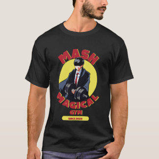 MASHLE MAGIC AND MUSCLES MASH MAGICAL GYM retro T-Shirt