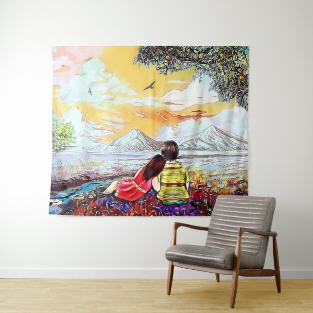 Masis Ararat Tapestry (In Situ (Horizontal))