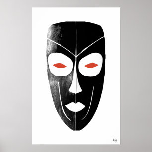 Mask - Archival Art Print