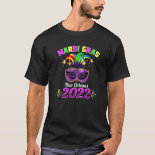 Mask Beads and Bling Mardi Gras T-Shirt