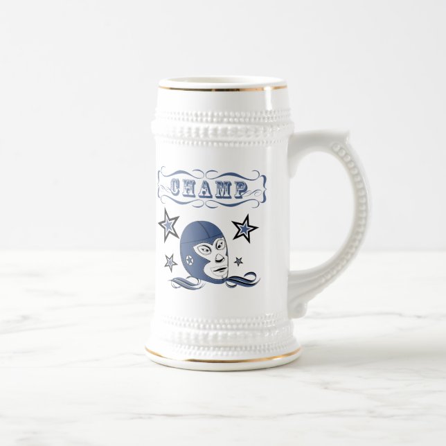 mask beer stein (Right)