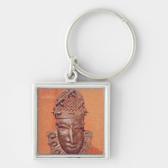 Mask, Benin Keychain (Front)