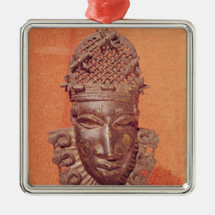 Mask, Benin Metal Ornament