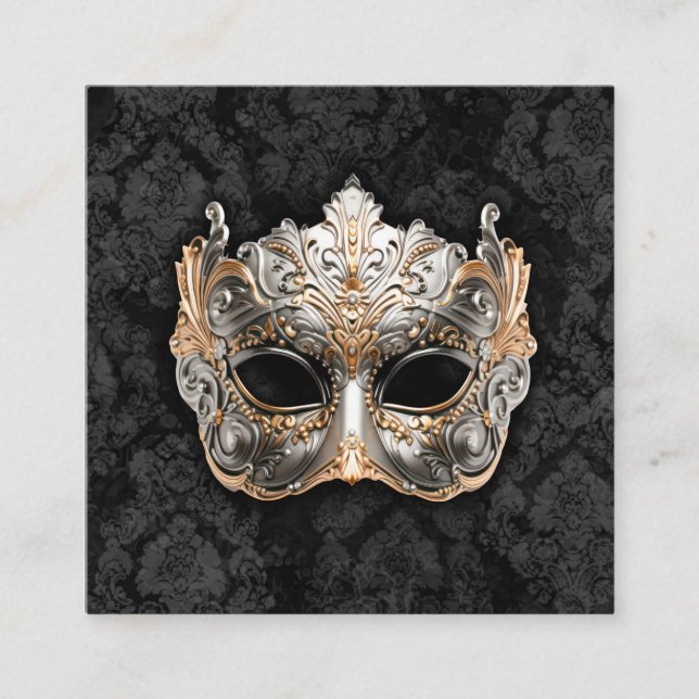 Mask Carnival Enclosure Card (Front)