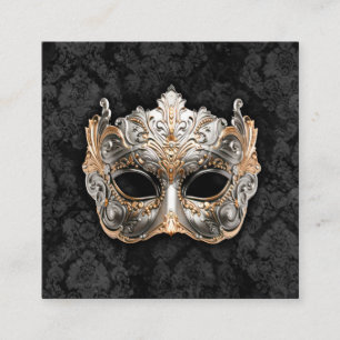 Mask Carnival Enclosure Card