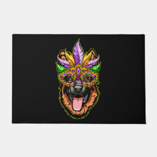 Mask German Shepherd Doormat