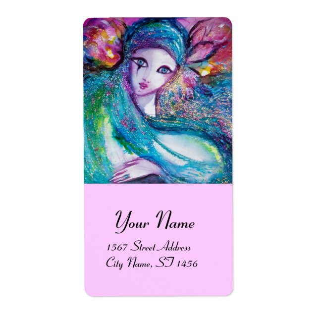 MASK IN BLUE ,pink (Front)