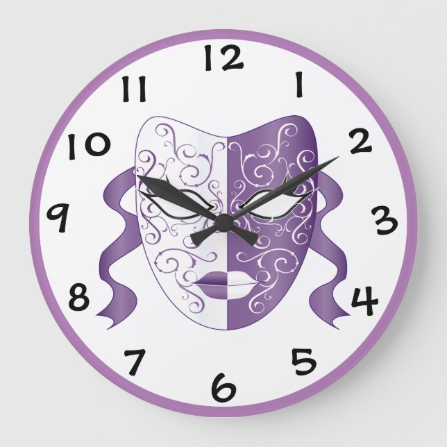 Mask Large Clock (Front)