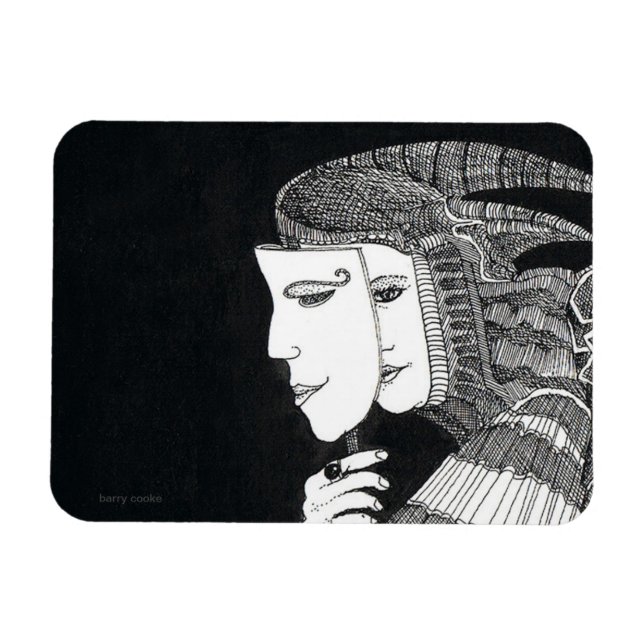 mask Magnet (Horizontal)