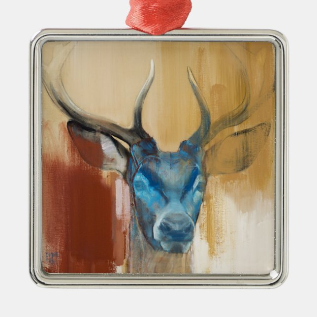Mask Metal Ornament (Front)