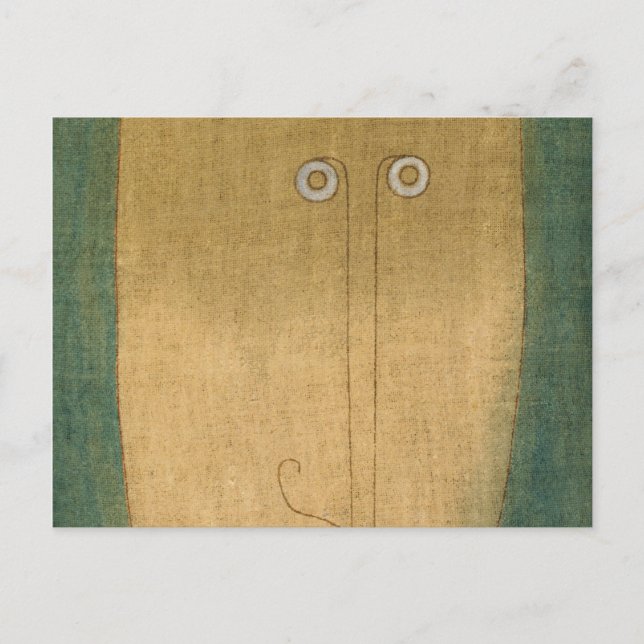 Mask of Fear, 1932 by Paul Klee Postcard (Front)