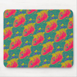 mask pattern mousepad
