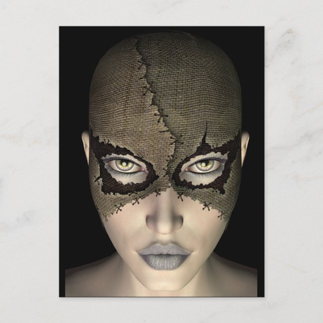 mask postcard (Front)