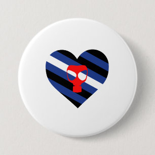 Mask Pride 3 Inch Round Button