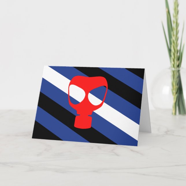Mask Pride Flag Card (Front)