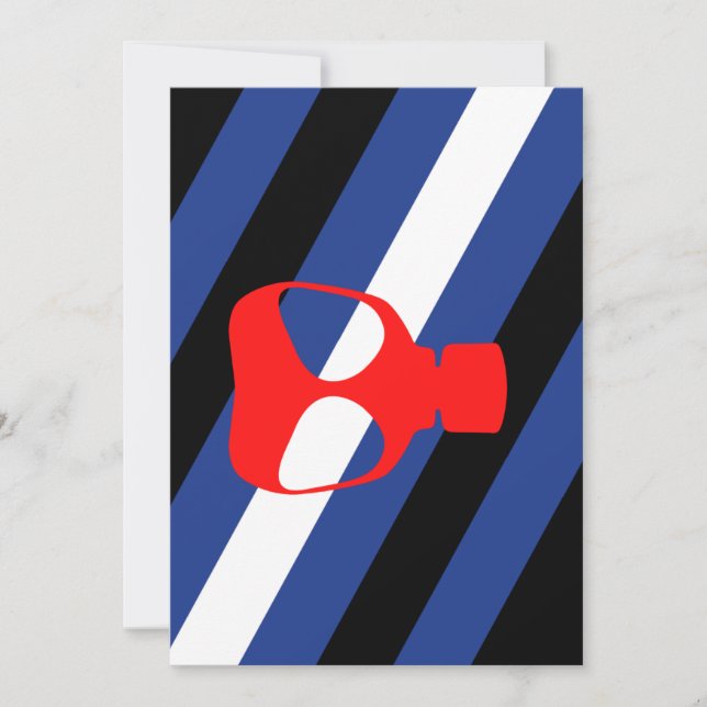 Mask Pride Flag Holiday Card (Front)
